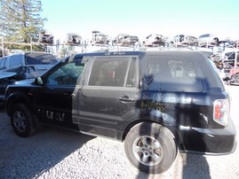 2008 Honda Pilot EX-L Black 3.5L AT 2WD #A22615